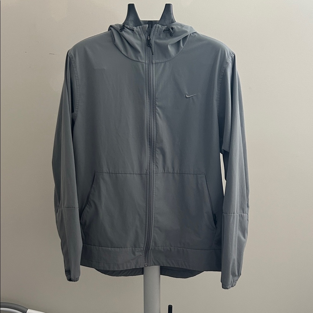 Nike Men's Charcoal Windbreaker Jacket